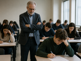 Średnie wyniki z końcowego egzaminu z ekonomii na Uniwersytecie Browna znacznie spadły w porównaniu z wynikami z egzaminów śródokresowych, które studenci mogli rozwiązywać w domu.