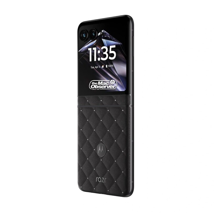 Wyciekły rendery telefonu Motorola Razr 70 w edycji Swarovski.