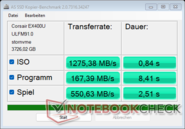 AS SSD - EX400U na Razer Blade 16 USB