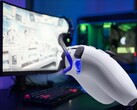 Artystyczne przedstawienie wyzwalaczy adaptacyjnych DualSense współpracujących z komputerem PC (edytowane).