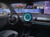 Nowy 9,4-calowy okrągły Mini Interaction Unit. (Źródło: Mini)
