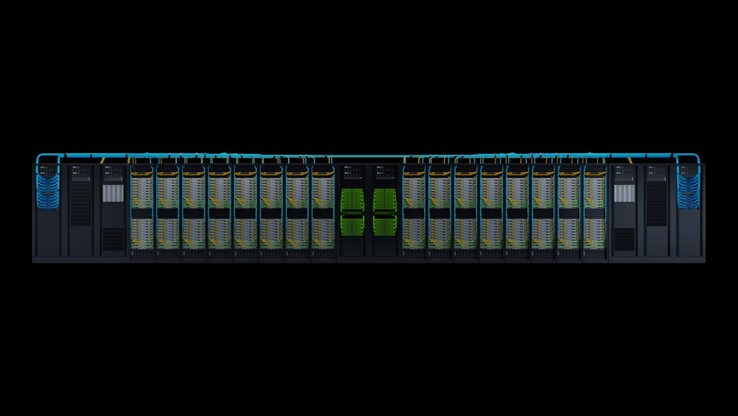 Superkomputer DGH GH200 AI łączy 256 superchipów Grace Hopper z systemem przełączników NVLink firmy Nvidia