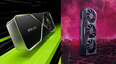 AMD obiecuje, że dzięki serii Radeon RX 7900 zapewni lepszy stosunek ceny do wydajności niż NVIDIA. (Źródło obrazu: AMD &amp;amp; NVIDIA - edytowane)