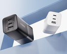 Trzyportowa ładowarka GaN o mocy 100 W kosztuje w Chinach około 32 USD. Na zdjęciu: dwie opcje kolorystyczne zasilacza. (Źródło zdjęcia: Lenovo)