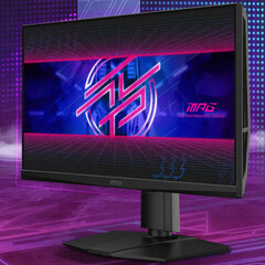 MPG 242R X60N, na zdjęciu, może kosztować znacznie więcej niż podobny Nitro XV240 F6 w USA. (Źródło zdjęcia: MSI)