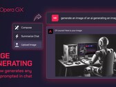 Opera GX usprawniła generowanie obrazów (Źródło obrazu: Opera News)