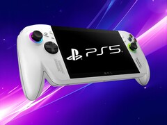 Logo PS5 pokazane na handheldzie do gier ROG Xbox Ally (źródło zdjęcia: Xbox Wire, Sony PlayStation z poprawkami)