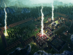 W Roman Triumph bogowie mogą sprowadzać klątwy, takie jak burze czy choroby. Na zdjęciu - zrzut ekranu z gry. (Źródło obrazu: Steam)