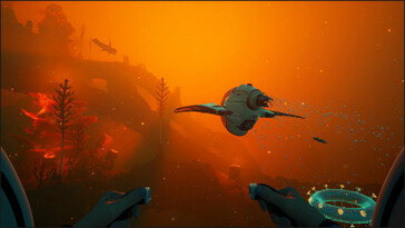 Na zdjęciu: Zrzut ekranu z gry Subnautica 2.