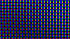 Panel OLED o strukturze subpikseli
