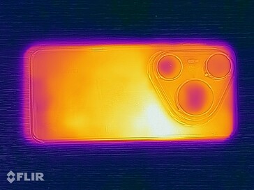 Temperatury powierzchni: Dno