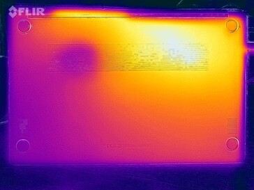 Test naprężeń temperatury powierzchni (spód)