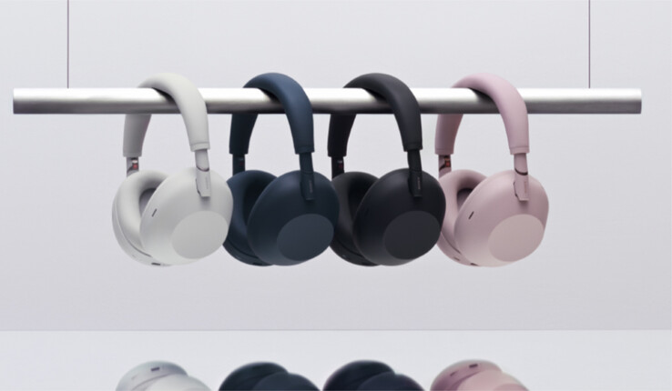 Sony WH-1000XM6 w czterech wersjach kolorystycznych.