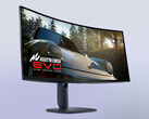 Alienware AW3926QW będzie większy niż przedstawiony tutaj AW3425DW.