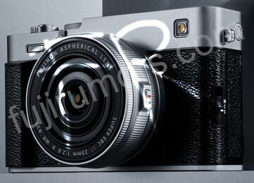 Fujifilm X-E5 w kolorze srebrnym. (Źródło zdjęcia: Fuji Rumors)