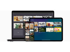 Ujęcie promocyjne przeglądarki Safari Apple, prezentujące ją na trzech różnych platformach. (Źródło obrazu: Apple)