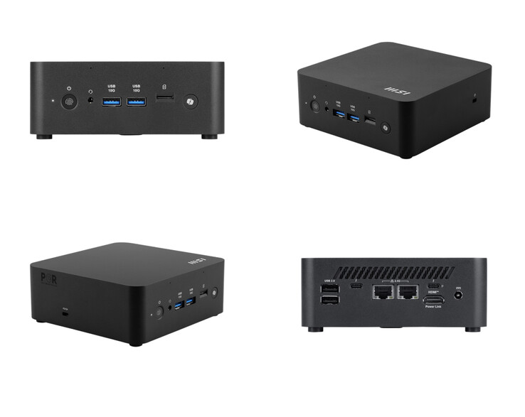 MSI Cubi mini PC oferuje bogaty zestaw opcji wejścia/wyjścia. (Źródło obrazu: MSI)
