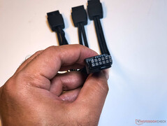 kabel przejściowy 12V-2x6 na 3x 8-pin