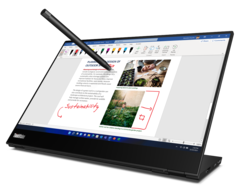 Lenovo ThinkVision M14T Gen 2 obsługuje teraz dotyk. (Źródło obrazu: Lenovo)