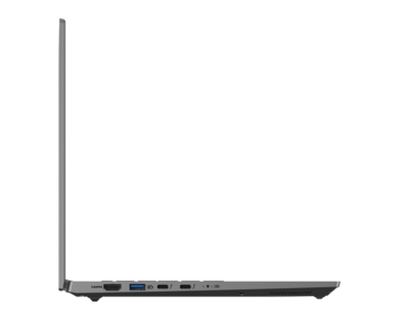 Porty Acer Swift X 14 po lewej stronie. (Źródło obrazu: Acer)