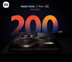  Redmi Note 12 Pro Plus będzie jedynym globalnym modelem z 200 MP aparatem głównym. (Źródło obrazu: Xiaomi)