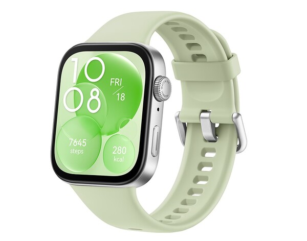 Trudno zignorować design Huawei Watch Fit 3 przypominający zegarek Apple. (Źródło zdjęcia: Huawei)