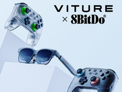 Viture i 8BitDo wypuściły nowe, półprzezroczyste wersje kontrolera 8BitDo Ultimate 2C. (Źródło zdjęcia: Viture)