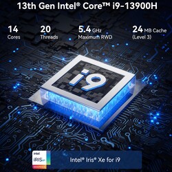 Intel Core i9-13900H (Źródło: Geekom)