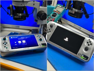 Ekran główny konsoli przenośnej PS4 V2.