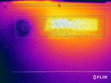 Temperatury powierzchni dna (test warunków skrajnych)