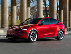 Nowy Model Y działa na najnowszym sprzęcie Tesli AI4 FSD. (Źródło zdjęcia: Tesla)