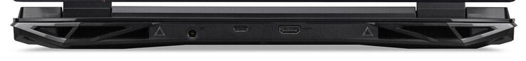 Tył: zasilanie, USB 4 (USB-C; Power Delivery, DisplayPort), HDMI