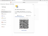 Funkcja DuckDuckGo Sync &amp; Backup w akcji (Źródło: własne)