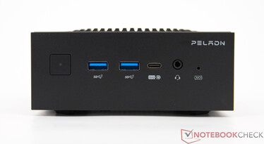 Peladn HO5 - Połączenia na panelu przednim