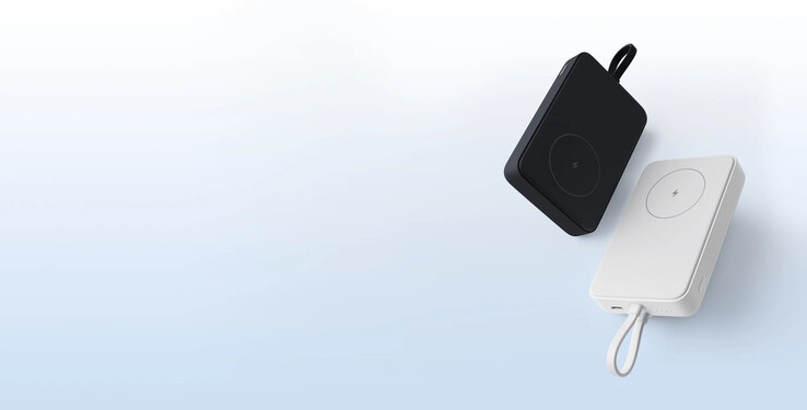Zintegrowany kabel Xiaomi 33W Magnetic Power Bank 10000. (Źródło obrazu: Xiaomi)