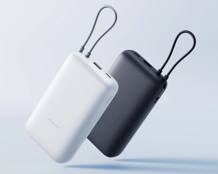 Xiaomi Power Bank 20000 (zintegrowany kabel) na całym świecie. (Źródło zdjęcia: Xiaomi)