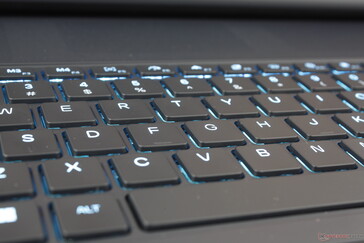 Klawisze CherryMX są bardzo wygodne do pisania, ale niektórym użytkownikom może nie podobać się głośne sprzężenie zwrotne