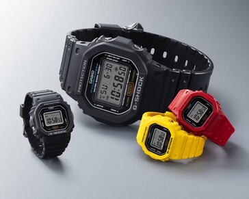 Seria pierścieni Nano jest dostępna w trzech kolorach. (Źródło zdjęcia: Casio)
