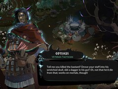 Na zdjęciu: Odyseusz, z pierwszych wrażeń wypełniający podobną rolę do Achillesa z pierwszej gry. (Źródło obrazu: Supergiant Games)