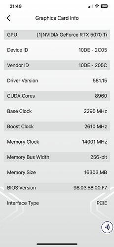 Informacje o GPU