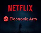 Pokazano baner Netflix z logo Electronic Arts (źródło zdjęcia: Netflix, Electronic Arts z poprawkami)