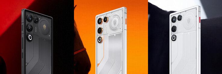 Trzy opcje kolorystyczne telefonu (źródło obrazu: RedMagic)