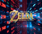 Logo remake'u The Legend of Zelda: Ocarina of Time przed notowaniami giełdowymi Nintendo
