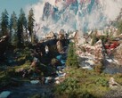 Demo technologiczne Wiedźmina 4 firmy CDPR przedstawiające nowy, rozległy krajobraz. (Źródło obrazu: TheWitcher)