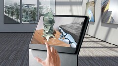 Urządzenie SpatialLabs Pro w akcji. (Źródło: Acer)