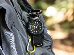 Zegarek Casio Pro Trek PRJ-B001B-1 (na zdjęciu) wykorzystuje pasek typu paracord (źródło zdjęcia: Casio)