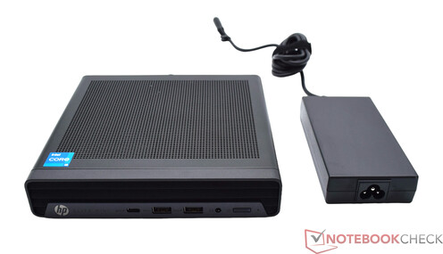 HP Elite Mini 800 G9 i zasilacz (19,5 V; 6,15 A)