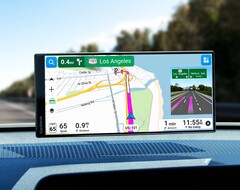 Najnowsze urządzenia GPS firmy Garmin są wyposażone w duże, ultraszerokie wyświetlacze.