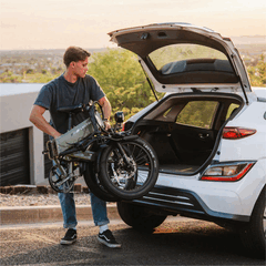 Rower elektryczny Lectric XP4 ma składaną konstrukcję (źródło zdjęcia: Lectric)