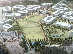 Przeprojektowany render siedziby głównej firmy Microsoft w Redmond.